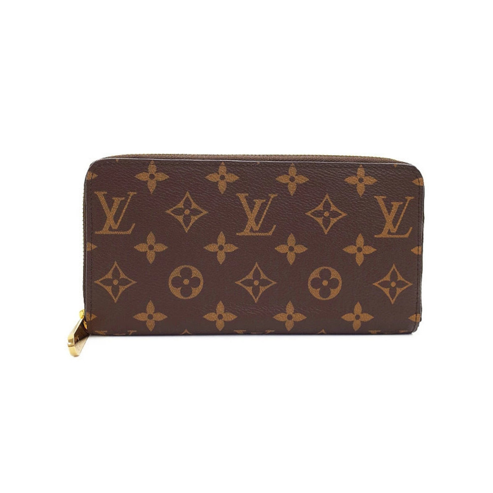 Louis Vuitton Monogram Zippy Wallet Round Zipper Long